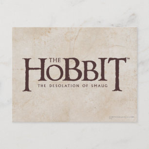 Cartão Postal Logotipo de hobbit - Escuro