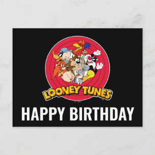 Cartão Postal Logotipo de Personagem Looney Tunes™