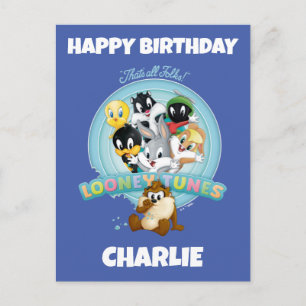 Cartão Postal Logotipo do Baby LOONEY TUNES™ É Só Isso, Pessoa