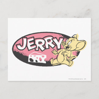 Cartão Postal Logotipo do Jerry Cheese