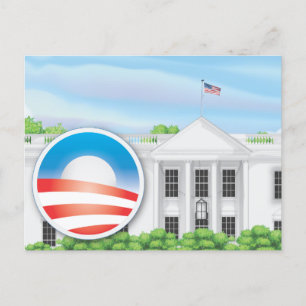 Cartão Postal Logotipo eleitoral de 2012 nos EUA