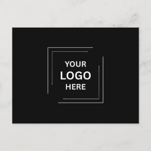 Cartão Postal Logotipo Empresarial da Companhia Corporativa Pers