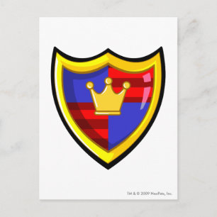 Cartão Postal Logotipo Meridell da Equipe