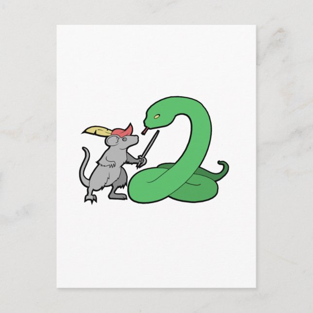 Cartão Postal Logotipo Narnia MvP (Frente)