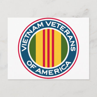 Cartão Postal Logotipo Vietnamita dos Estados Unidos