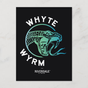 Cartão Postal Logotipo Whyte Wyrm