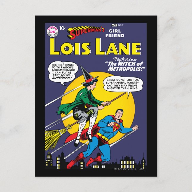 Cartão Postal Lois Lane #1 (Frente)