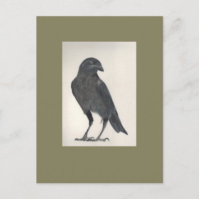 Cartão Postal L'oiseau fier (Frente)