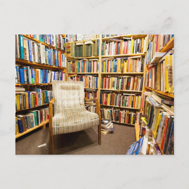 Cartão Postal Loja de Livros (Frente)