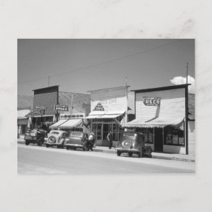 Cartão Postal Lojas da Main Street, 1941