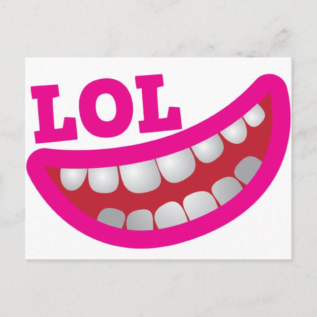 CARTÃO POSTAL LOL (Frente)