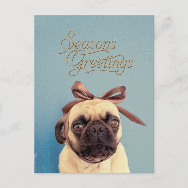 Cartão Postal Lola com arco (Frente)