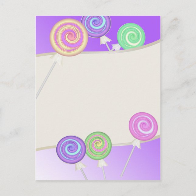 Cartão Postal Lolipps (Frente)