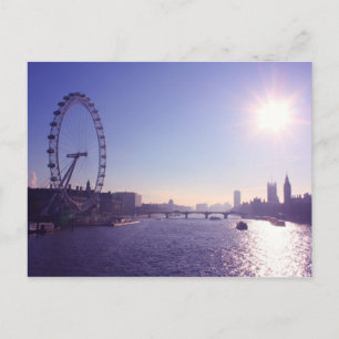 Cartão Postal London Eye