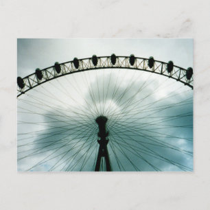 Cartão Postal London Eye Millennium Wheel, Inglaterra