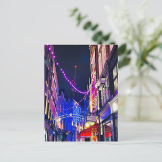 Cartão Postal London Postcard, Soho, Inglaterra