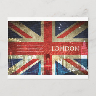 Cartão Postal London Union Jack