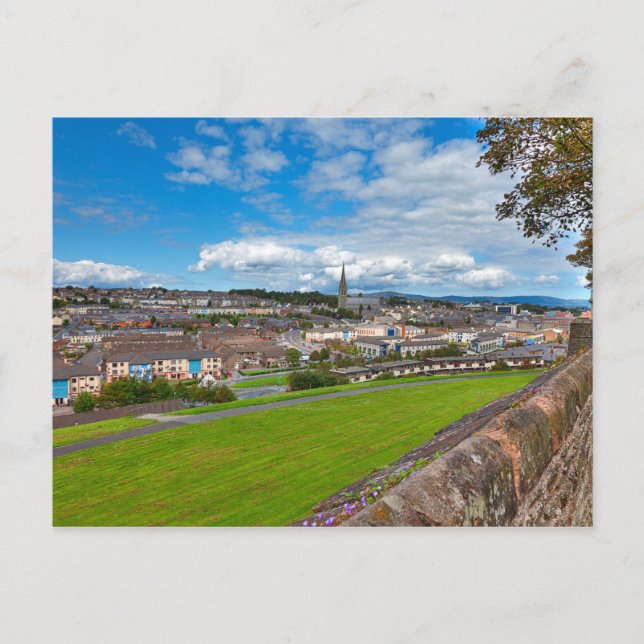 Cartão postal Londonderry, Irlanda do Norte, Reino (Frente)