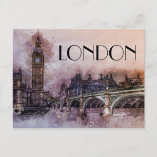 Cartão Postal Londres