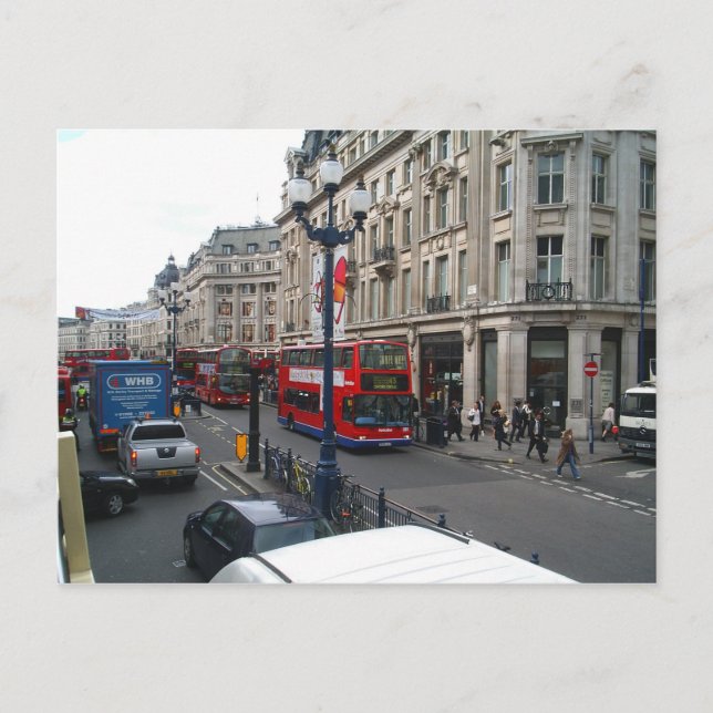 Cartão Postal Londres (Frente)