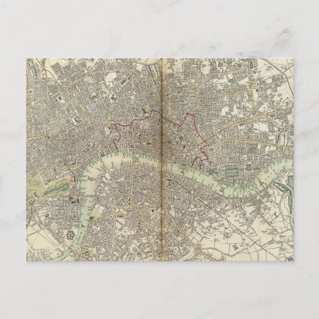 Cartão Postal Londres (Frente)