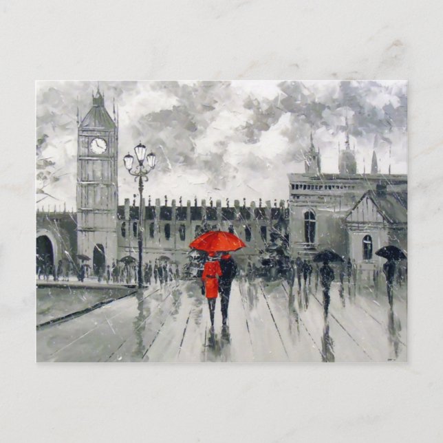 Cartão Postal Londres (Frente)