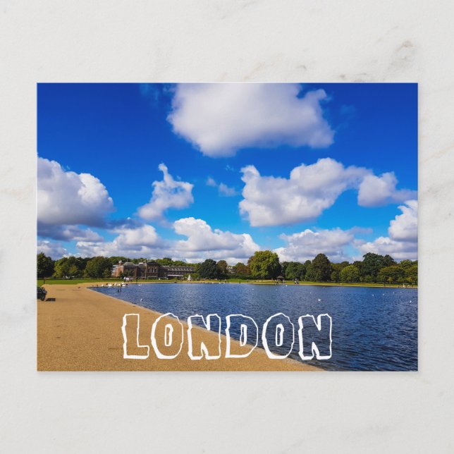 Cartão Postal Londres Inglaterra Excelente Grã-Bretanha Arquitet (Frente)