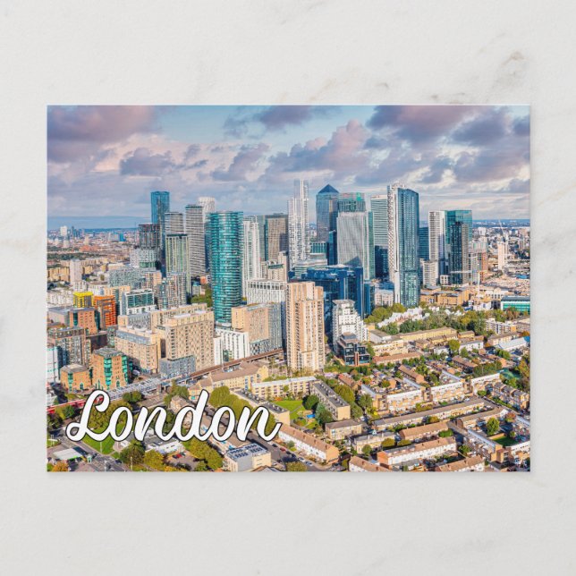 Cartão Postal Londres, Inglaterra, Reino Unido (Frente)