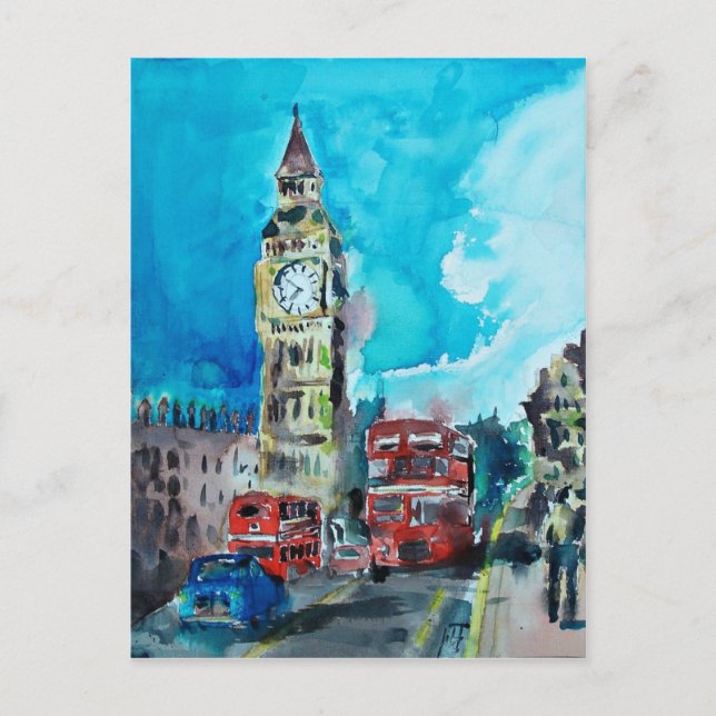 Cartão Postal Londres, Londres (Frente)