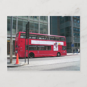 Cartão Postal Londres Red Bus