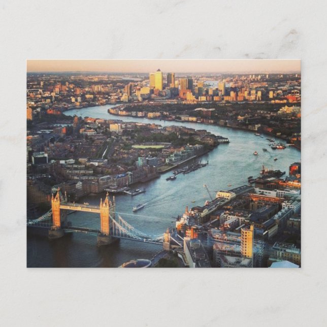 Cartão Postal Londres, Reino Unido (Frente)