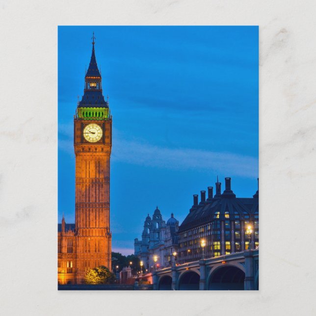 Cartão Postal Londres - Reino Unido (Frente)