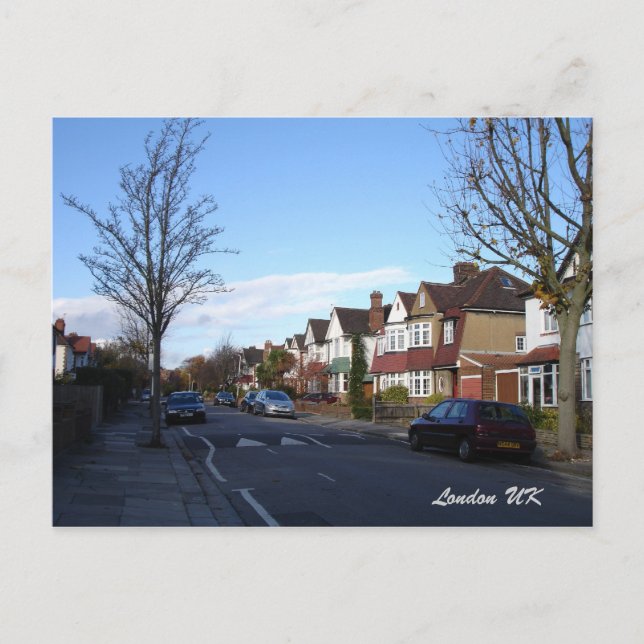 Cartão Postal Londres Reino Unido (Frente)