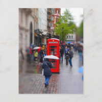 Londres típica - Não esqueça o guarda-chuva