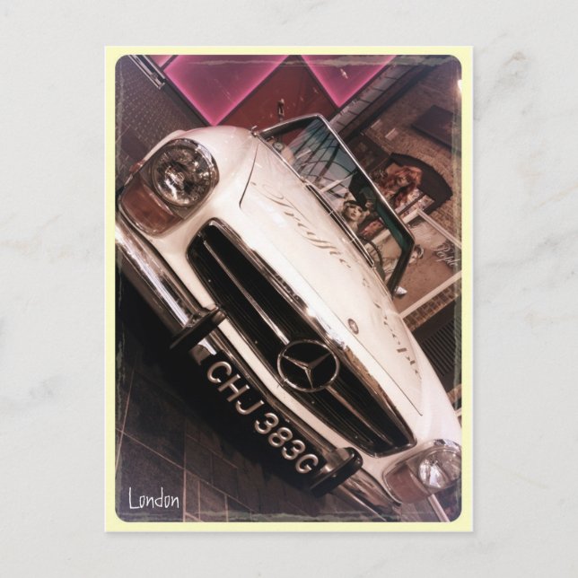 Cartão Postal Londres, velho fiasco (Frente)