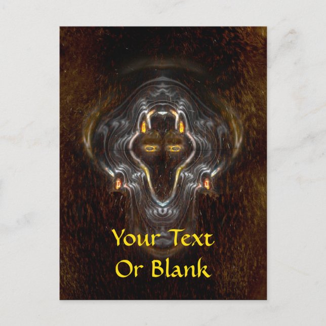 Cartão Postal Lone Wolf (Frente)