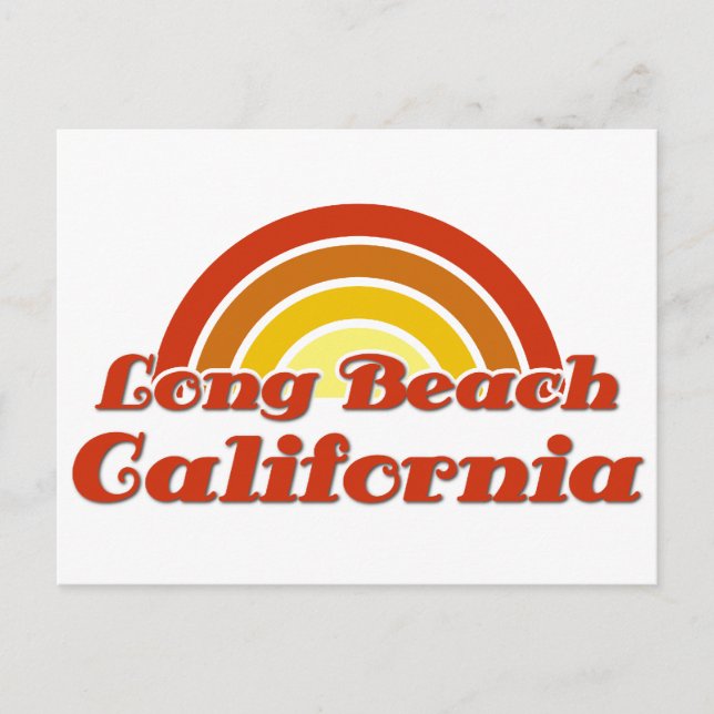 Cartão Postal Long Beach (Frente)
