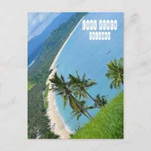 Cartão Postal Long Beach em Palawan