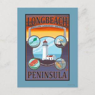 Cartão Postal Long Beach, WashingtonTravel