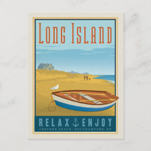 Cartão Postal Long Island   Coopers Beach, Southhampton, NY