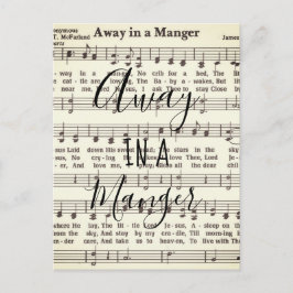 Cartão Postal Longe em um Manger