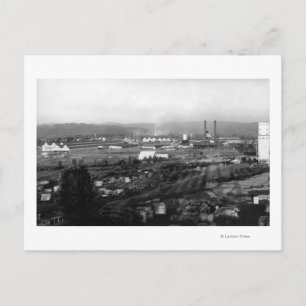 Cartão Postal Longview, WA Vista da Long-Bell Lumber Co