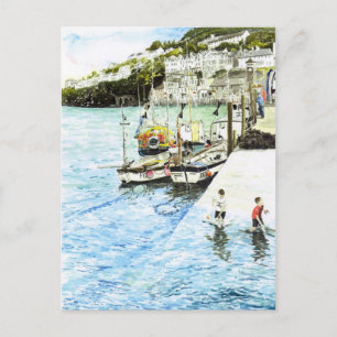 Cartão postal 'Looe Harbor'