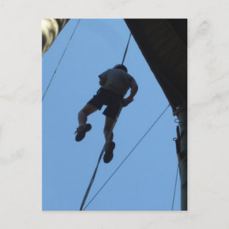 Cartão Postal Look Out Below Postcard