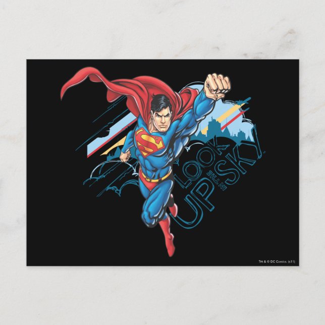 Cartão Postal Look up in the Sky (Frente)