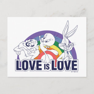 Cartão Postal LOONEY TUNS™ - Amor é Amor