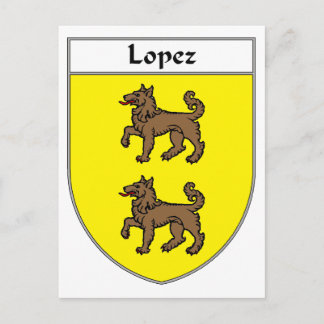 Cartão Postal Lopez Casaco de Braços/Proteção para a Família