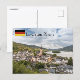 Cartão Postal Lorch am Rhein