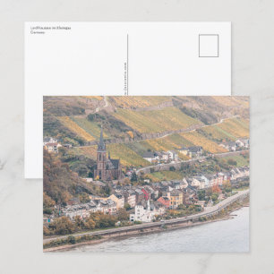 Cartão Postal Lorchhausen Rheingau