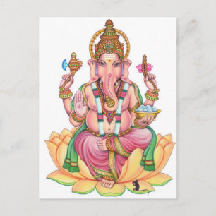 Cartão Postal lorde ganesha